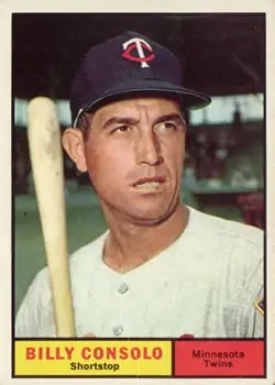 1961 Topps #504 Billy Consolo