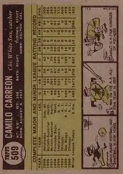 Back of Camilo Carreon
