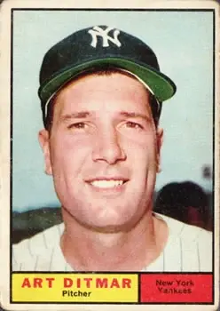 1961 Topps #510 Art Ditmar