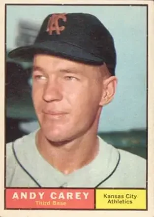1961 Topps #518 Andy Carey