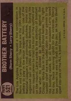 Back of Card #521
