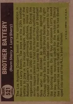Back of Card #521