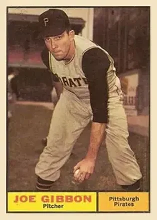 1961 Topps #523 Joe Gibbon