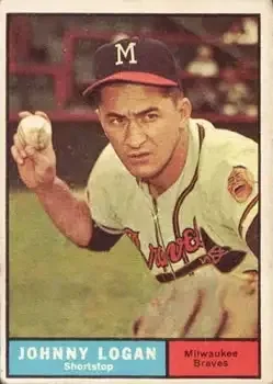 1961 Topps #524 Johnny Logan