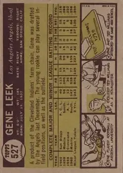 Back of Gene Leek