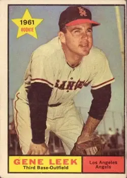 1961 Topps #527 Gene Leek