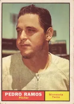 1961 Topps #528 Pedro Ramos