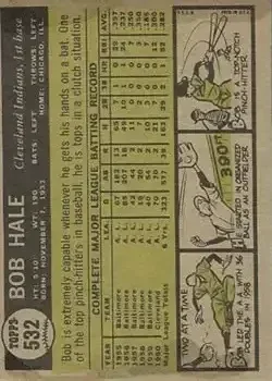 Back of Bob Hale