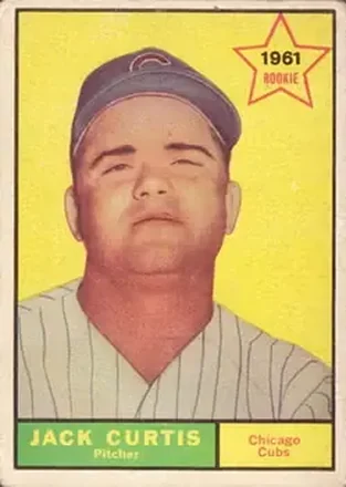 1961 Topps #533 Jack Curtis