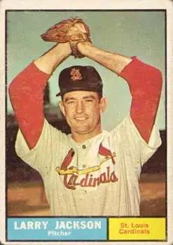 1961 Topps #535 Larry Jackson