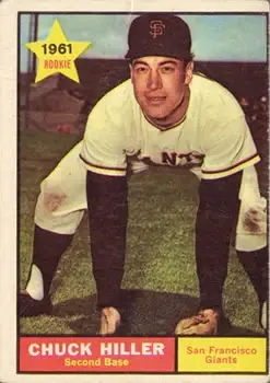1961 Topps #538 Chuck Hiller