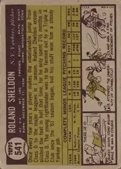 Back of Roland Sheldon