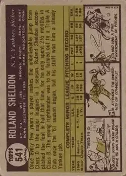 Back of Roland Sheldon