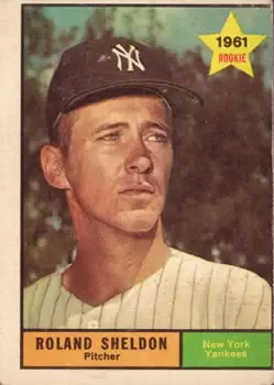 1961 Topps #541 Roland Sheldon