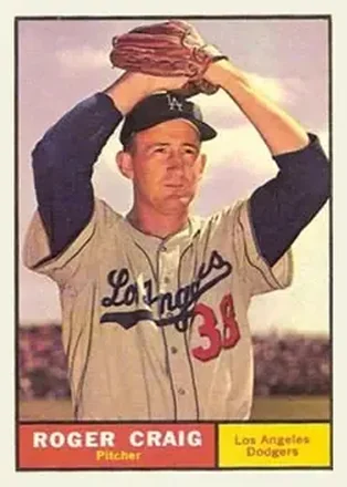 1961 Topps #543 Roger Craig