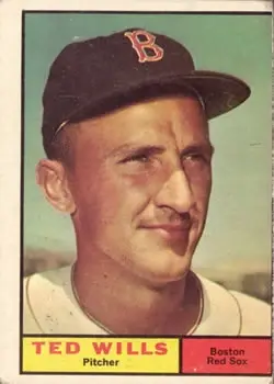 1961 Topps #548 Ted Wills