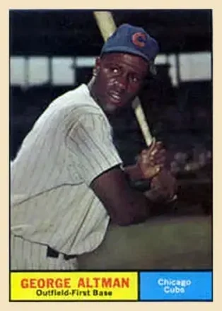 1961 Topps #551 George Altman