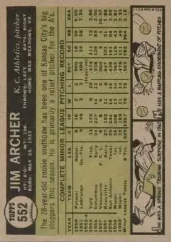 Back of Jim Archer