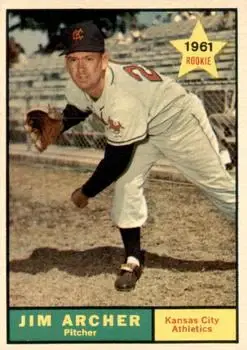 1961 Topps #552 Jim Archer