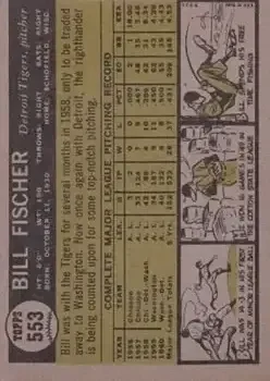 Back of Bill Fischer