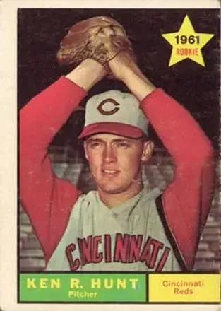 1961 Topps #556 Ken R. Hunt