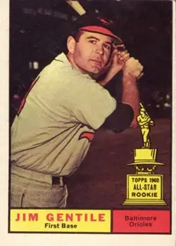 1961 Topps #559 Jim Gentile