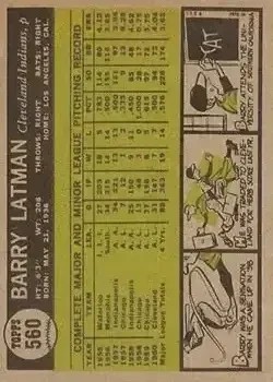 Back of Barry Latman