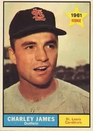 1961 Topps #561 Charley James
