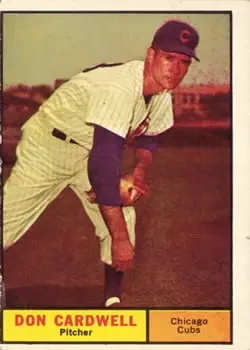 1961 Topps #564 Don Cardwell