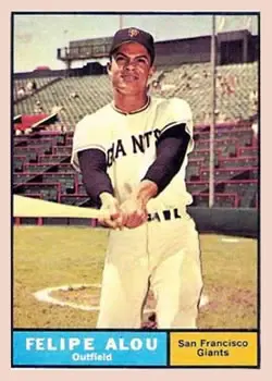 1961 Topps #565 Felipe Alou