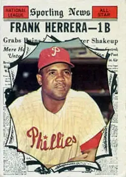 1961 Topps #569 Pancho Herrera