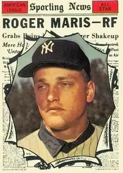 1961 Topps #576 - Roger Maris - New York Yankees
