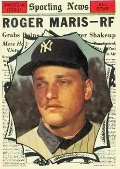 1961 Topps #576 Roger Maris
