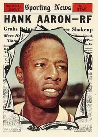 1961 Topps #577 Hank Aaron