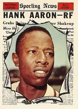 1961 Topps #577 Hank Aaron