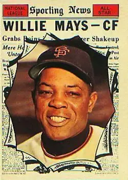 1961 Topps #579 Willie Mays
