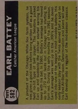 Back of Earl Battey