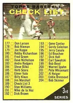 Front of Card #189