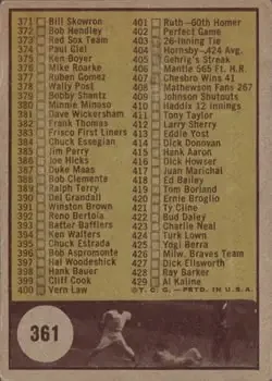 Back of Card #361