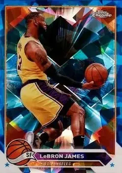 2023-24 Topps Chrome Sapphire Edition feature card