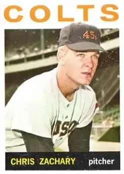 1964 Topps #23 Chris Zachary
