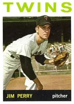 1964 Topps #34 Jim Perry