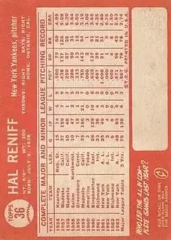 Back of Hal Reniff