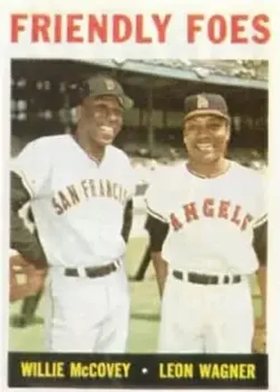 1964 Topps #41 Leon Wagner)