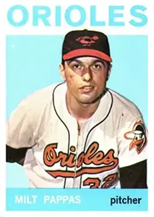 1964 Topps #45 Milt Pappas