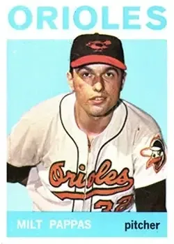 1964 Topps #45 Milt Pappas