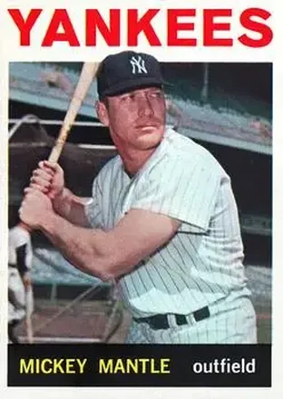 1964 Topps #50 Mickey Mantle