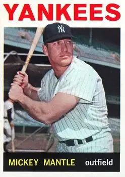 Front of Mickey Mantle