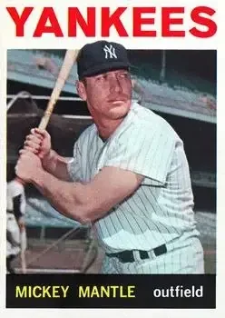 1964 Topps #50 Mickey Mantle
