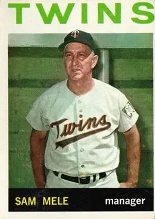 1964 Topps #54 Sam Mele